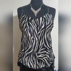 New Zebra Print Women's Top